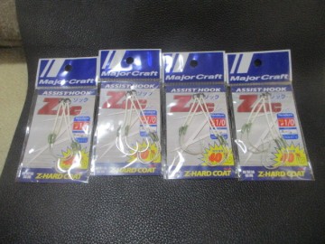 161　メジャークラフト　ゾックアシストフック1/0　セット新品未使用！　