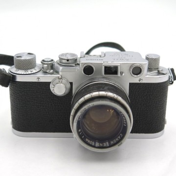 1円〜 Leica ライカ IIIf レンジファインダーカメラ Canon 50mm F1.8 動作確認済 3969440