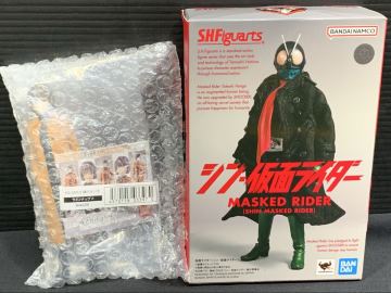  2体セット 開封展示品 パーツ揃 s.h Figuarts フィギュアーツ シン・仮面ライダー 1号 未開封 HG GIRLS 緑川ルリ子 ポーズA 浜辺美波
