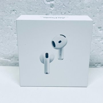 【C18565】【未開封】1円～ Apple AirPods 4 アップル エアポッズ MXP93J/A ワイヤレスイヤホン ノイズキャンセリング ※動作確認不可