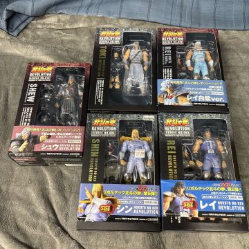 リボルテック　海洋堂　北斗の拳　まとめて　保管品　中古　現状品　推定未開封品　発送8／19以降