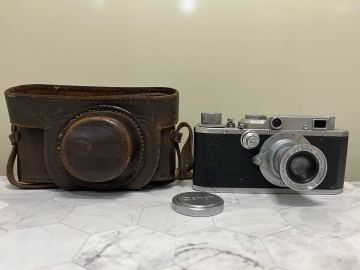 Canon SEIKI-KOGAKU Body + NIKKOR-Q.O 5cm f/3.5 キャノン セイキキャノン ニッコール 精機光学 フィルムカメラ ボディ レンズ 超希少