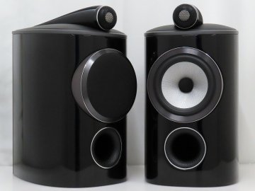 ■□【美品】B&W 805 D4 Diamondツイーター搭載 スピーカーペア ピアノブラック 元箱付(FS-805 D4 スピーカースタンド■030515001Km-2□■