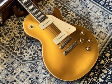 展示品 未使用 2022年製 50s Gibson Les Paul Gold Top P-90 ヴィンテージ ギブソン レスポール ゴールドトップ スタンダード 4.2kg 