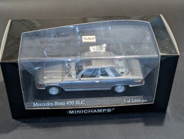 1/43 ミニチャンプス メルセデス・ベンツ C107 450SLC グレーメタリックMINICHAMPS