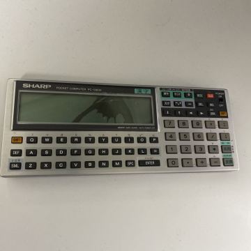SHARP ポケコン 漢字入力 PC-1360K シャープ ポケットコンピューター 