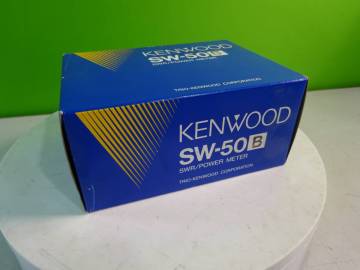 TRIO-KENWOOD ケンウッド　SW-50 ブラック SWR/POWER METER 未使用品に近い 動作未確認 現状品 (M1009)