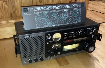 SONY ソニー　ICF-6800A PLLシンセサイザー方式 マルチバンド レシーバ　（極上整備済）