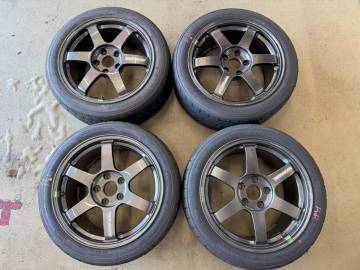 RAYS レイズ TE37 VOLK RACING ボルクレーシング 17インチ 225/45/17 245/40/17 A052 8.5J+51 9.5J+61 114.3 S2000 AP1 AP2 FD2