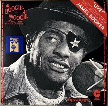 稀少盤／ニューオリンズ／ピアノブルースレコード／James Booker - Live! 