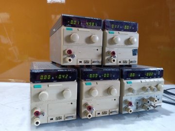 【1円スタート！】KIKUSUI 菊水 直流安定化電源 5台セット PMC18-2A / PMC18-5A / PMM25-1TR / PMC35-2A ※通電確認のみ