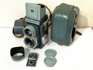 ★☆ミノルタ minolta ミニフレックス miniflex ROKKOR 60ｍｍ F3.5 二眼レフカメラ☆★