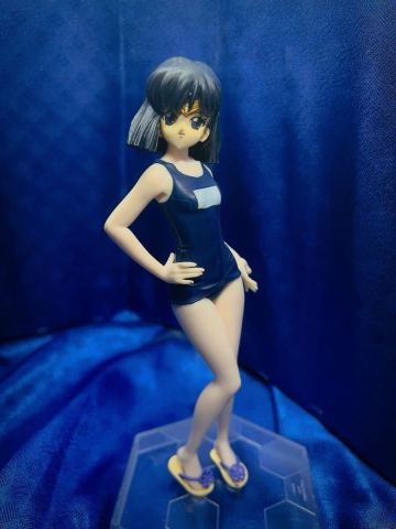 セーラーサターン　ガレージキット？　塗裝済み完成品　美少女戦士セーラームーン　sailor moon custom figure 
