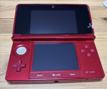 100円スタート！ 任天堂 Nintendo 3DS 本體 レッド RED
