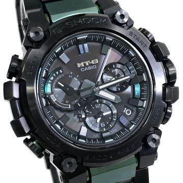 新品 CASIO カシオ G-SHOCK ジーショック MT-G 腕時(shí)計(jì) MTG-B3000BD-1A2JF 電波ソーラー タフソーラー アナログ スマホリンク Bluetooth
