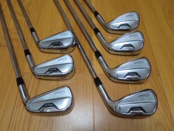 TITLEIST T200(2021) IRON N.S.PRO 950GH FLEX-S 5I-9I,PW,AW / タイトリスト Ｔ２００ アイアン 日本シャフト ９５０ＧＨ Ｓ ７本【良品】