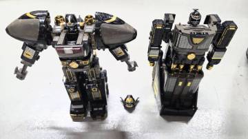救急戦隊ゴーゴーファイブ DXブラックマックスビクトリーロボ　現狀品