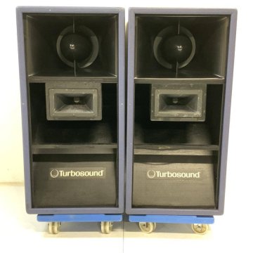 TurboSound ターボサウンド TMS-2 3way ペア PAラウドスピーカー サイズ:約W430xH880xD575mm 重量:約54.15kg/54.5kg◆現狀品【TB】