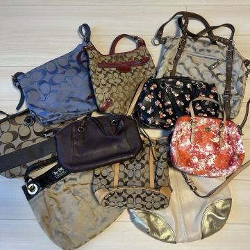 1円? COACH コーチ バッグ シグネチャー レザー まとめ セット ハンドバッグ ショルダーバッグ トートバッグ 10點(diǎn)