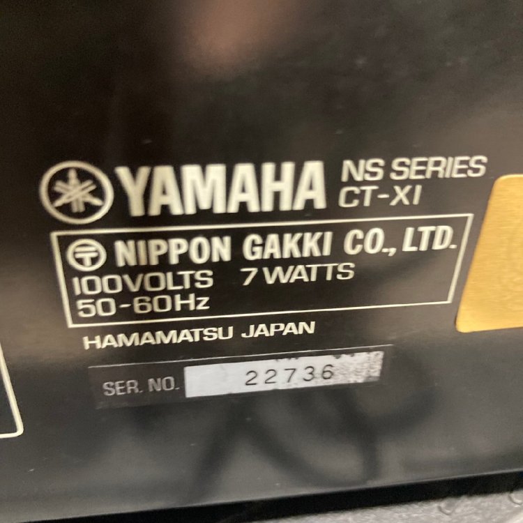 【G】YAMAHA TC-511S/CT-X1/CA-X1 オーディオセット ヤマハ 191793