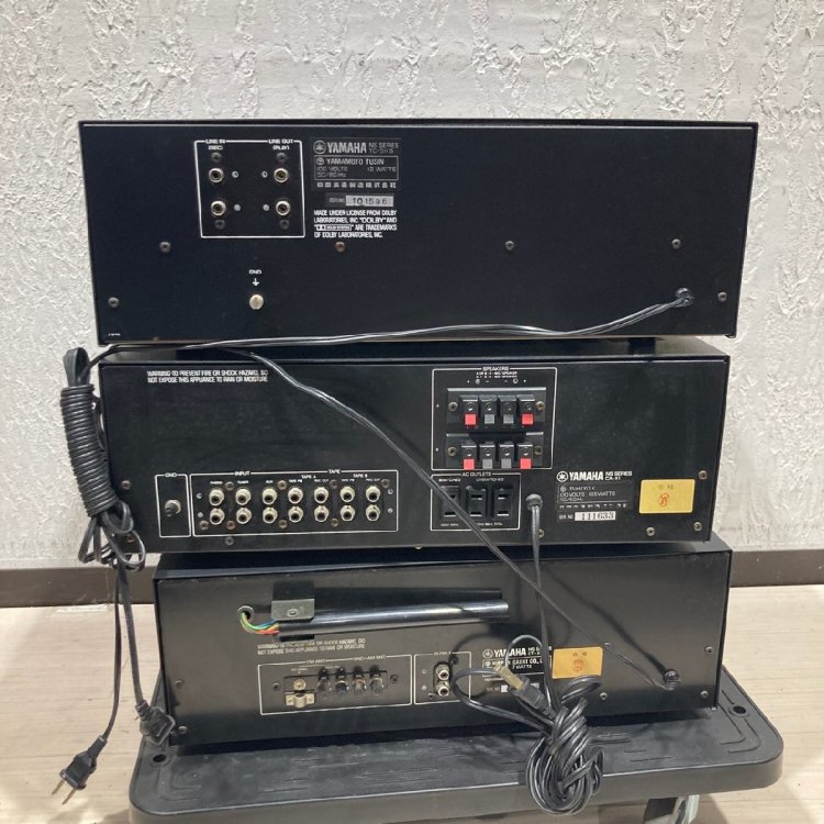 【G】YAMAHA TC-511S/CT-X1/CA-X1 オーディオセット ヤマハ 191793