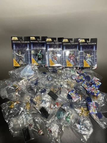 未開封品 聖闘士星矢 52個 ムービングソルジャー 超造形魂 HG トレーディングフィギュア セレクション ブロンズ聖闘士 黃金聖闘士 BANDAI