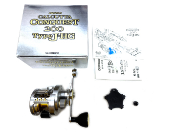 シマノ 10オシアカルカッタコンクエスト 200 タイプJ HG スタジオオーシャンマークハンドル付 SHIMANO OCEA 10 CALCUTTACONQUEST TYPEJ-HG