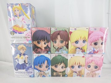 (3) セーラームーン Q posket 他 フィギュア 10個(gè)セット 開封品 1円スタート