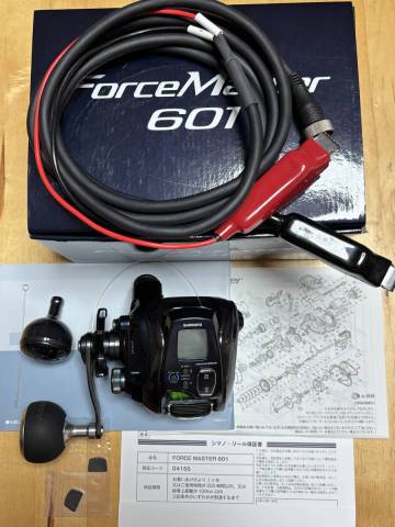 シマノ　ForceMaster601　フォースマスター601　スタジオオーシャンマークハンドルノブ