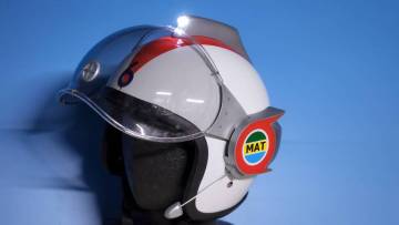 ステルス田中雷工房 マットのヘルメット 塗装済み完成品 未開封新品 帰ってきたウルトラマン MAT