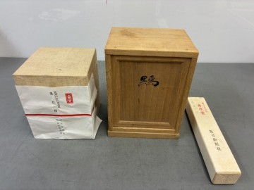 BA600「向井良吉作彫刻 巖田藤七作文鎮(zhèn) まとめて」3個 毎日書道展入賞作品【著払】(検骨董書畫掛軸巻物拓本金石法帖書道