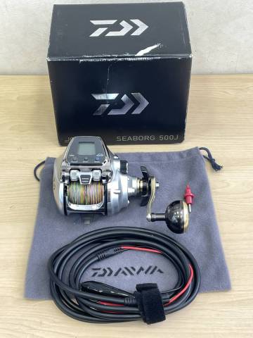 1円 ～ 【美品】ダイワ シーボーグ 500JP【中古美品】DAIWA SEABORG 強(qiáng)力電動(dòng)リール 中深場(chǎng) ソイ イカ フカセ釣り