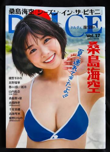 雑誌】DOLCE ドルチェ Vol.17 桑島海空 北野瑠華 山內(nèi)佑奈(HKT48) 森脇梨々夏 姫野ひなの 他　グラビア アイドル 美少女 ビキニ