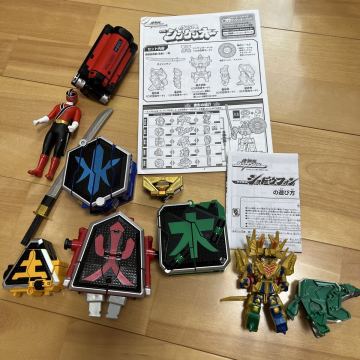 侍戦隊シンケンジャー　DX侍合體シンケンオー　DXショドウフォン　欠品あり　まとめ売り