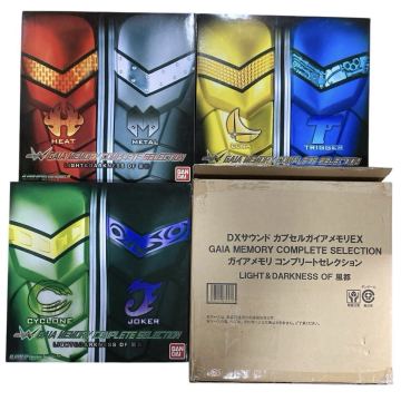 【1円スタート】DXサウンド カプセルガイアメモリEX ガイアメモリ コンプリートセレクション LIGHT ＆ DARKNESS OF 風都 風都探偵