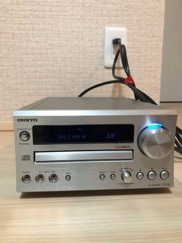ONKYO CR-D2 CDレシーバー FMチューナーアンプ 2008年製 音響機材 中古 