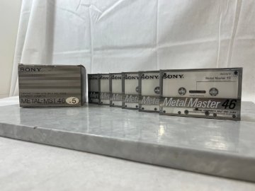 【 A 】667 SONY　Metal Master 46　6個セット　カセットテープ　212454