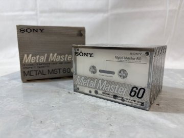 【 A 】668① SONY Metal Master 60 5個セット　カセットテープ　メタルマスター　ソニー　212465