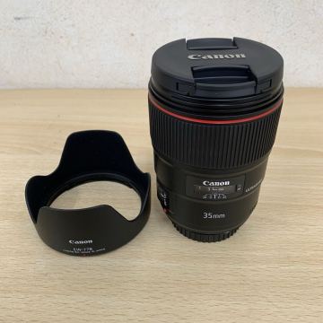 美品 カメラレンズ キャノン Canon EF 35mm F1.4L II USM 単焦點(diǎn)レンズ 一眼カメラ用