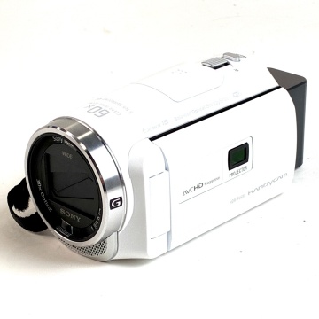 【1円】 ソニー SONY デジタルHDビデオカメラレコーダー HDR-PJ680 W ホワイト デジタルビデオカメラ 【中古】