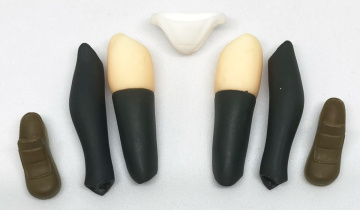 figma 『灼眼のシャナ』 シャナ 炎髪ver. 脚＋靴＋パンツ 現状品 アクションフィギュア パーツ 部品取りに ジャンク