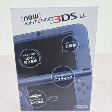 ☆【極美品】new 3DS LL メタリックブルー RED-001 ニンテンドー