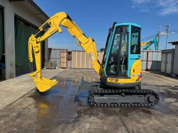 ユンボ　ヤンマー★クレーン仕様 ★B3-6A ★ヒーターキャビン ★3トンクラス ★ ★時間1219hr★千葉県白井市★即決価格300km送料無料