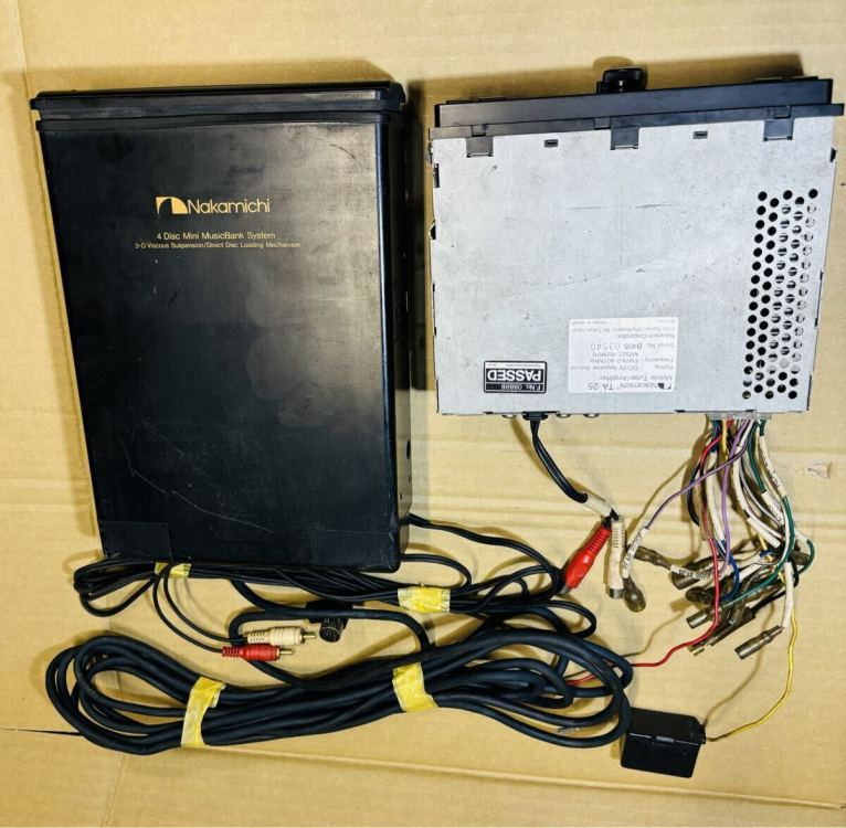 ナカミチ Nakamichi CDチェンジャー 旧車 1DIN カーオーディオ