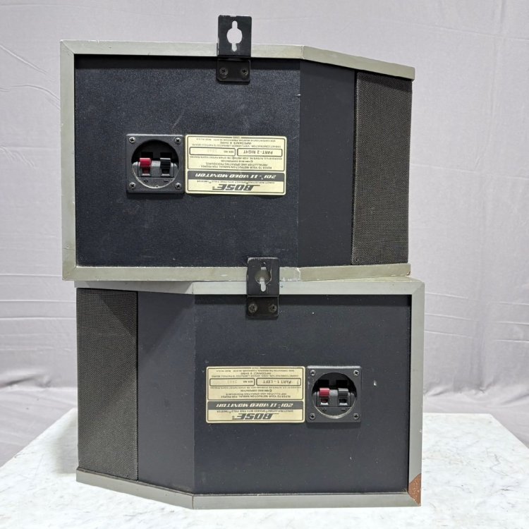 【G】 BOSE 201-II VIDEO MONITOR スピーカーペア ボーズ 183024