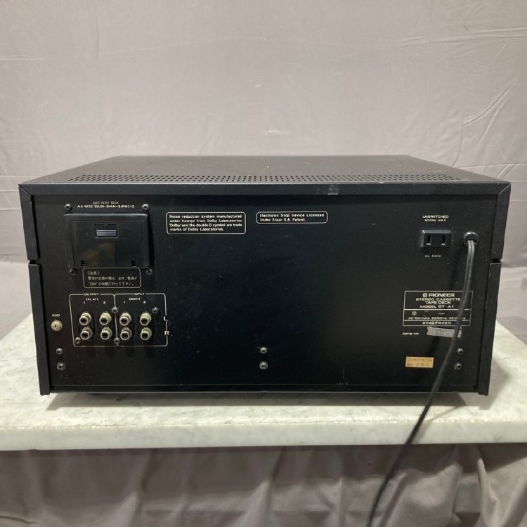 【J】PIONEER CT-A1 カセットデッキ パイオニア 191492
