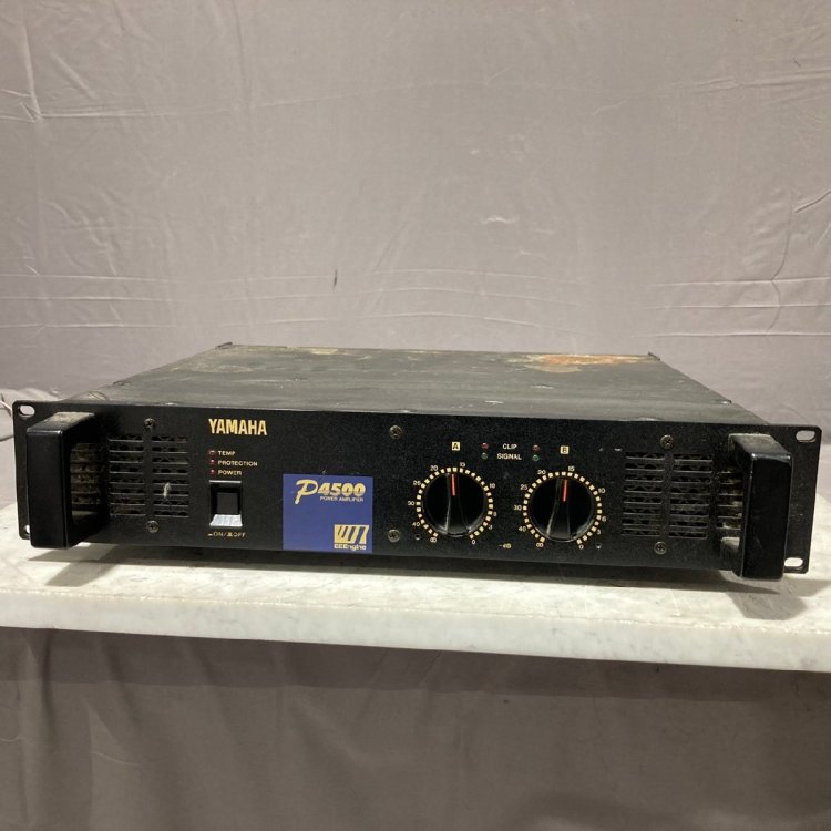 【C】 YAMAHA P4500 ② パワーアンプ ヤマハ 183228