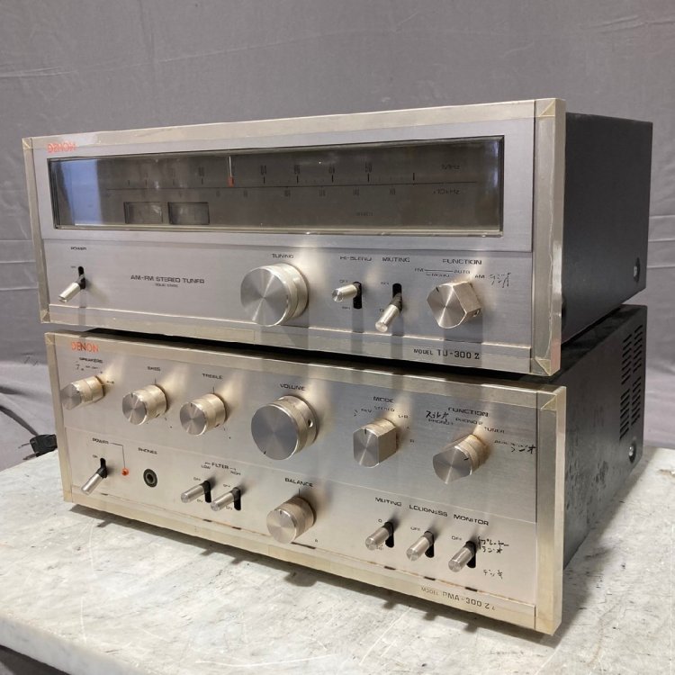 【J】 DENON TU-300Z/PMA-300ZA オーディオセット デノン 191929