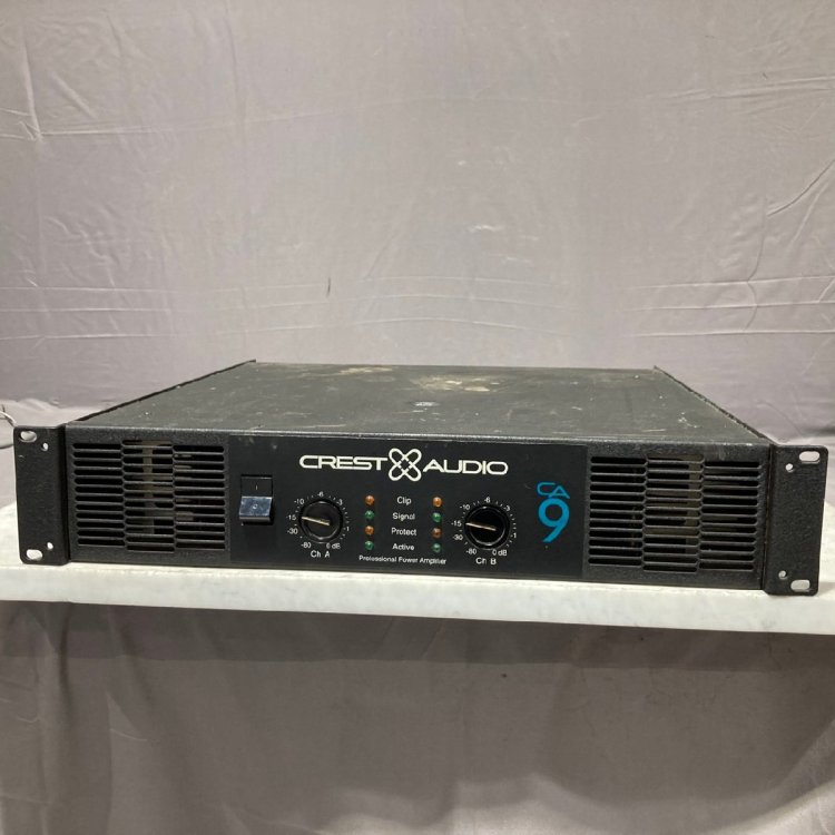 【C】 CREST AUDIO CA9 ① パワーアンプ クレストオーディオ 183229