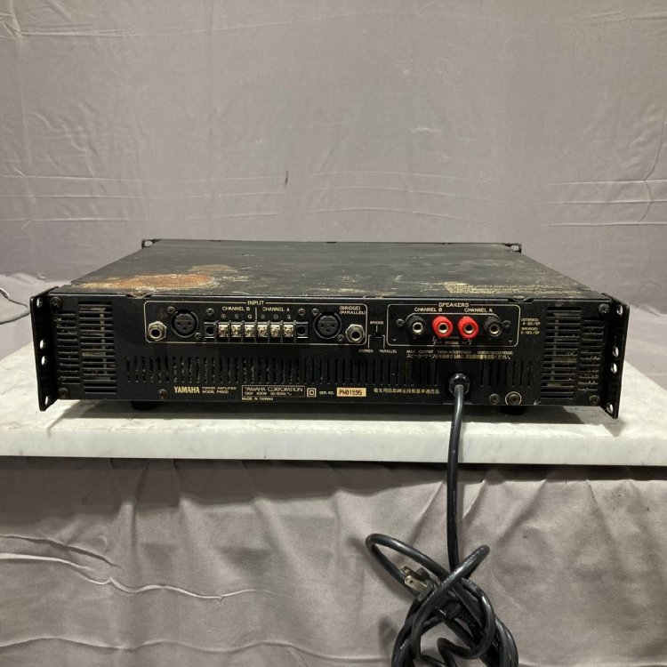 【C】 YAMAHA P4500 ② パワーアンプ ヤマハ 183228